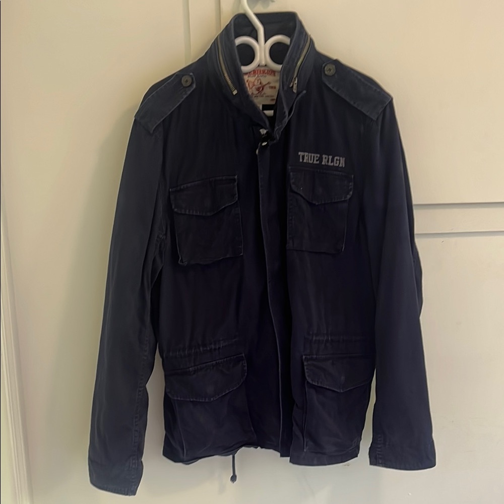 True religion cargo/utility jacket